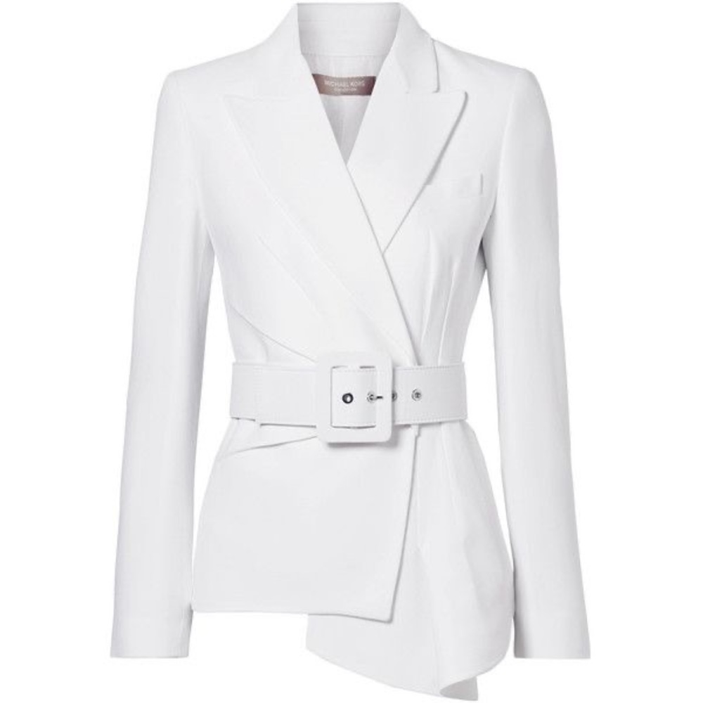 Michael Kors Collection Belted Blazer - Picture 7 of 17